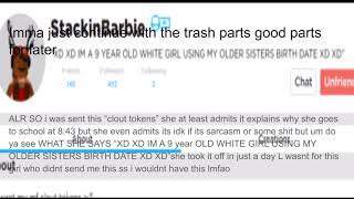 Lol stackinbarbie exposed🤡
