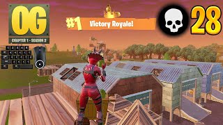 Fortnite OG Season 2 | 28 Elimination Solo Vs Squads Gameplay