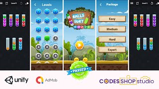 Ball Sort Puzzle - Unity Source code