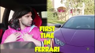 First Time In Ferrari | Rahim Pardesi | Desi Tv Entertainment | ST1R