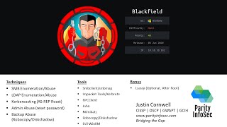 HackTheBox ~ Blackfield walkthrough