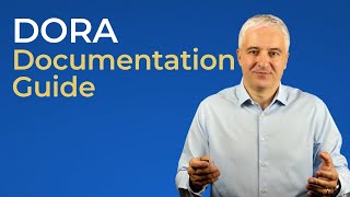 DORA Documentation: Guide for Writing Policies, Procedures, and Plans