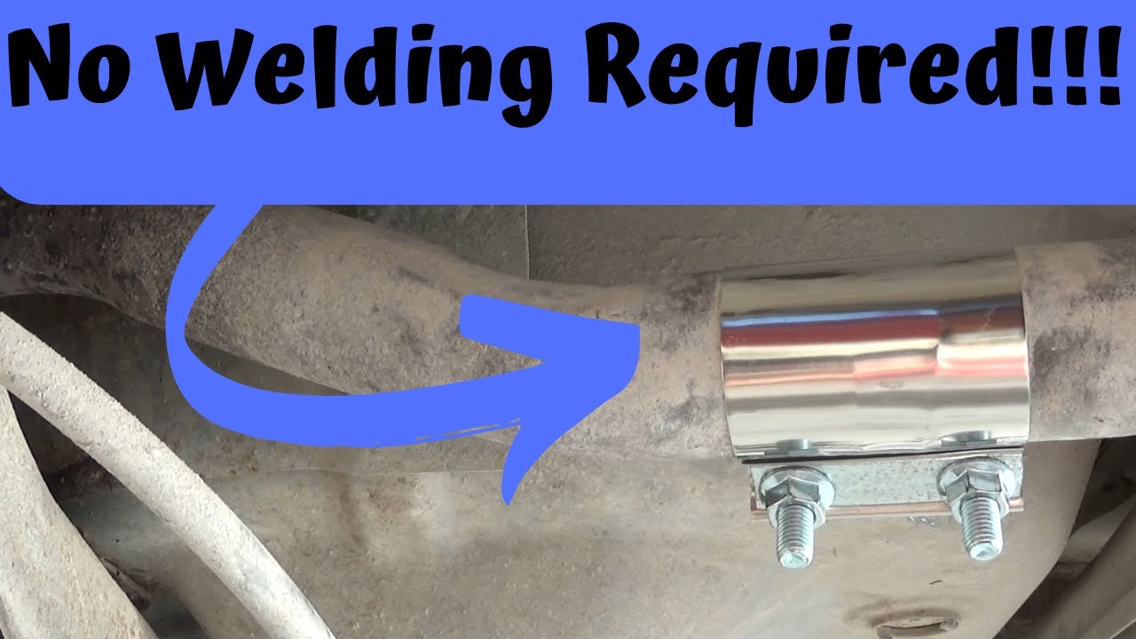Diy Exhaust Repair Youtube