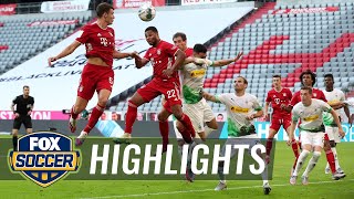 Bayern on verge of title after Goretzka's winner beats Monchengladbach | 2020 Bundesliga Highlights