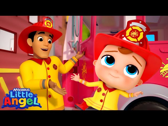 Stay Safe With Firefighters Little Angel Kids Songs Nursery Rhymes