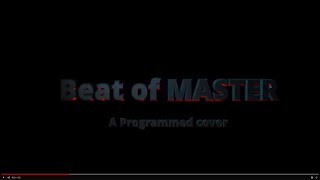 Beat of MASTER | A Programmed Cover | MASTER | Anirudh Ravichander | ZEMMER Studios