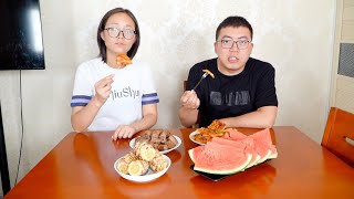 【小胖在西北】小胖在家做酱香饼，外酥里软，色香味俱全，大胖吃过瘾了