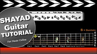 Shayad | Love Aaj Kal | Arijit Singh | Guitar Tutorial with Tabs | Het Music Academy