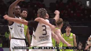 レバンガ北海道vs琉球ゴールデンキングス｜B.LEAGUE第12節 GAME1Highlights｜12.14.2019 プロバスケ (Bリーグ)