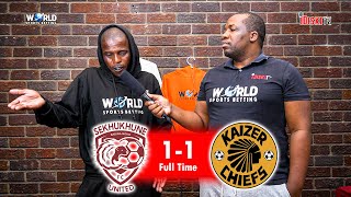 Mshini Ngcobo Must Be Loaned Out, He isnt Good Enough | Sekhukhune 1-1 Kaizer Chiefs | Junior Khanye