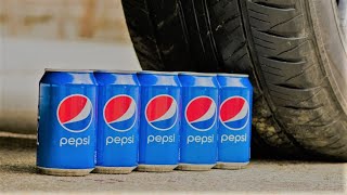 Experiment: Car vs Fanta, Pepsi, Coca Cola, Mirinda Balloons | Crushing Crunchy & Soft Things by Car