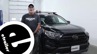 etrailer | Installing the Yakima TimberLine Roof Rack on a 2020 Toyota RAV4