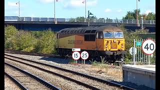 Colas 56096 At Derby Station