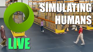 Learning About Simulating Humans in Omniverse (omni.anim.people)