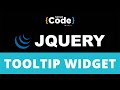 Tooltip Widget In jQuery | How To Create Tooltip Using jQuery | jQuery Tutorial | SimpliCode