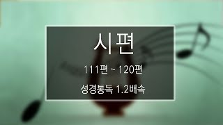 성경 읽기: 시편 111편 - 120편