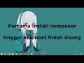 Tutorial Install YII2 Via Composer (Windows)