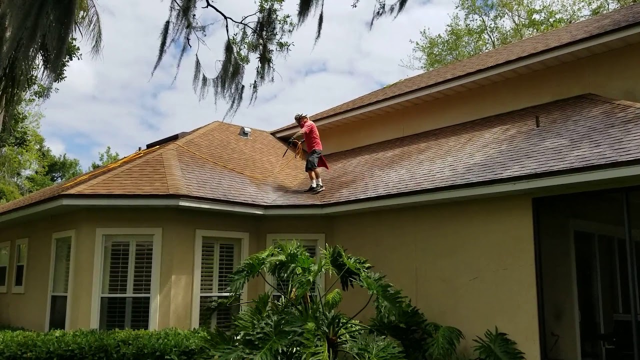 Roof Cleaning / Soft Washing - YouTube