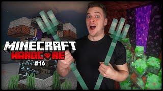 SZIGONY FARMOT ÉPÍTETTEM! 🔱| MINECRAFT: HARDCORE - 16. rész