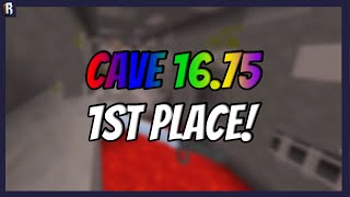 Slide Kirka Parkour CAVE Map 16.75 Time CREDIT: Droogan (1ST PLACE)