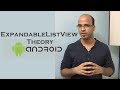 ExpandableListView In Android - Theory | Android Tutorial for Beginners