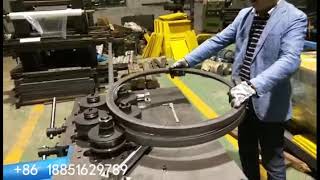 cnc automatic angle iron rolling machine from YSDCNC