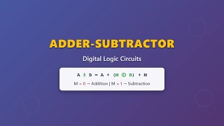 Adder-Subtractor Circuits: Combined Addition & Subtraction Explained!