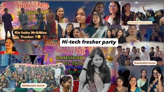 Fresher party || hi-tech college of nursing (BSC) || Bhubaneswar ||