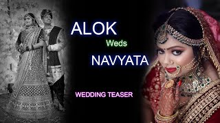 ALOK WEDS NAVYATA | WEDDING TEASER | BHARAT FILMS AND PHOTOGRAPHY | 2021 |