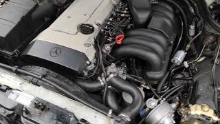 Mercedes E320 W124 m104 3.2 engine problem LPG GAS PRINS