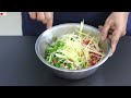 raw papaya salad recipe in 10 mins healthy salad recipe superfood skinny recipes asmr videos