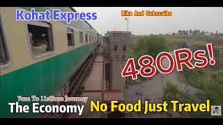 Kohat Express Train Journey From Kohat Cantt to Rawalpindi |Rao2.0 #travel #pakistan #trending#viral