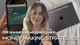 University/College student guide to MAKING MORE MONEY 💵📝👩🏼‍🎓