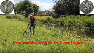 Met de metaaldetector in Groningen zoeken.