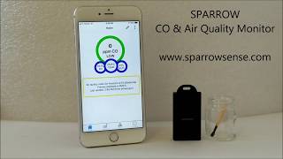 SPARROW CO \u0026 Air Quality Monitor