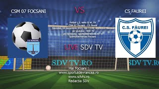 Live SDV TV - CS 07 FOCSANI -  CS FAUREI