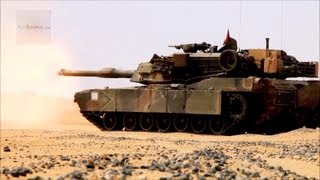 The World's Best Tank? M1A1 Abrams Tank Show of Force