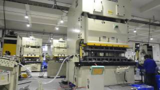 Automation line with power press, Coil feeder, Die from KINGLAN