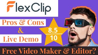 FlexClip Review With FlexClip Tutorial
