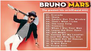 Bruno Mars Greatest Hits Full Album - The Best Songs of Bruno Mars 2022 On Billboard