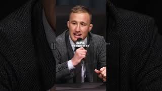 Justin Gaethje humbles the WORST trash talker in the UFC…😅 #mma