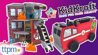 Adventure Bound 2-in-1 Transforming Fire Truck from KidKraft Review 2021 | TTPM Toy Reviews