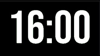 16 Minute Timer - 960 Seconds Countdown