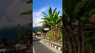 Sumatra is BEAUTIFUL! Check out our village in Lake Toba #shorts #indonesiavlog