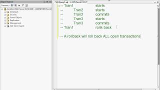 Nested Transactions in T-SQL