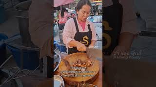 มาดูกัน โคตรคม ลีลาการสับเป็ด ทำโคตรไว Thai Street food.