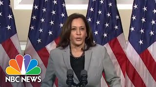 Biden, Harris Focus Campaign On Importance Of Vacant Supreme Court Seat | NBC News NOW