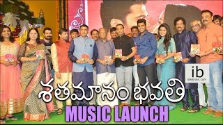 Shatamanam Bhavati music launch - idlebrain.com