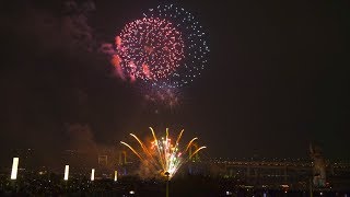 [4K HDR] 2018.12.22 お台場レインボー花火 Odaiba Rainbow Fireworks