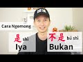 L23. 是 Iya 不是 Bukan Belajar Grammar Bahasa Mandarin